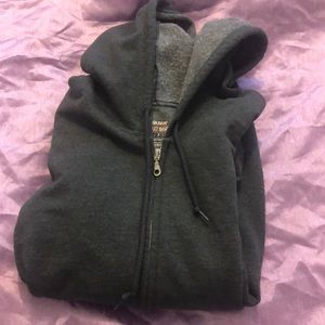 Dark grey hoodie